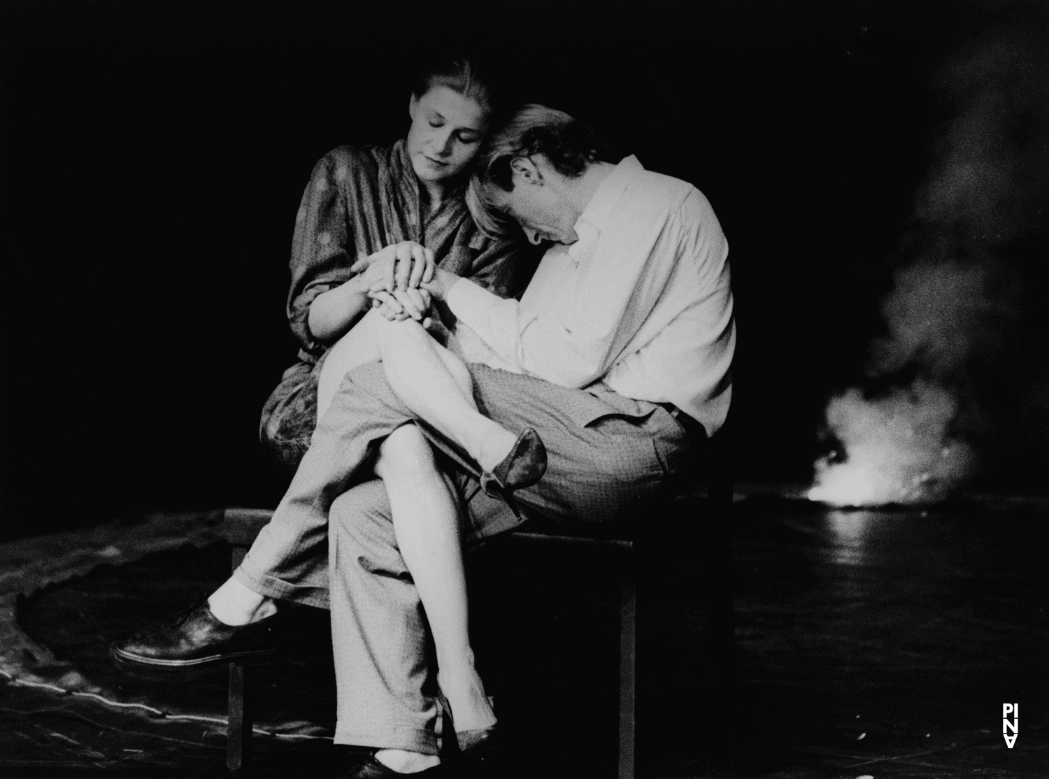 Dominique Mercy and Barbara Kaufmann in “Nur Du (Only You)” by Pina Bausch