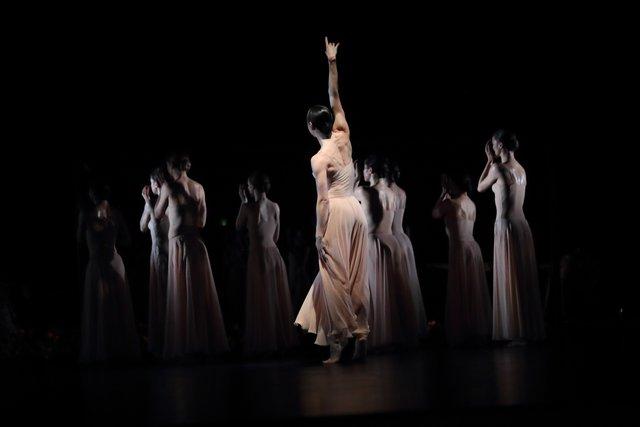 “Orpheus und Eurydike” by Pina Bausch with Tanztheater Wuppertal at Opernhaus Wuppertal (Germany), April 8, 2022