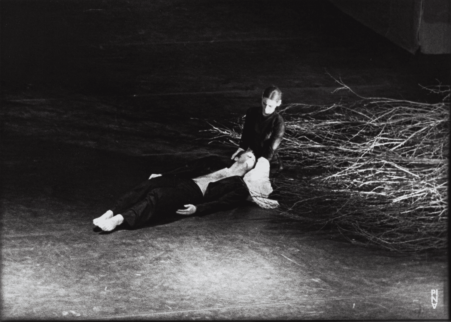Hiltrud Blanck und Heinz Samm in „Orpheus und Eurydike“ von Pina Bausch