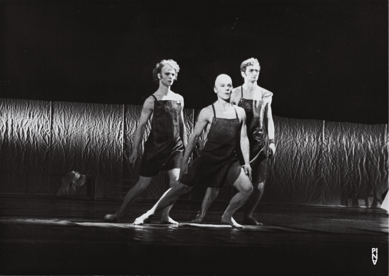 Michael Diekamp, Jan Minařík et Heinz Samm dans « Orpheus und Eurydike » de Pina Bausch