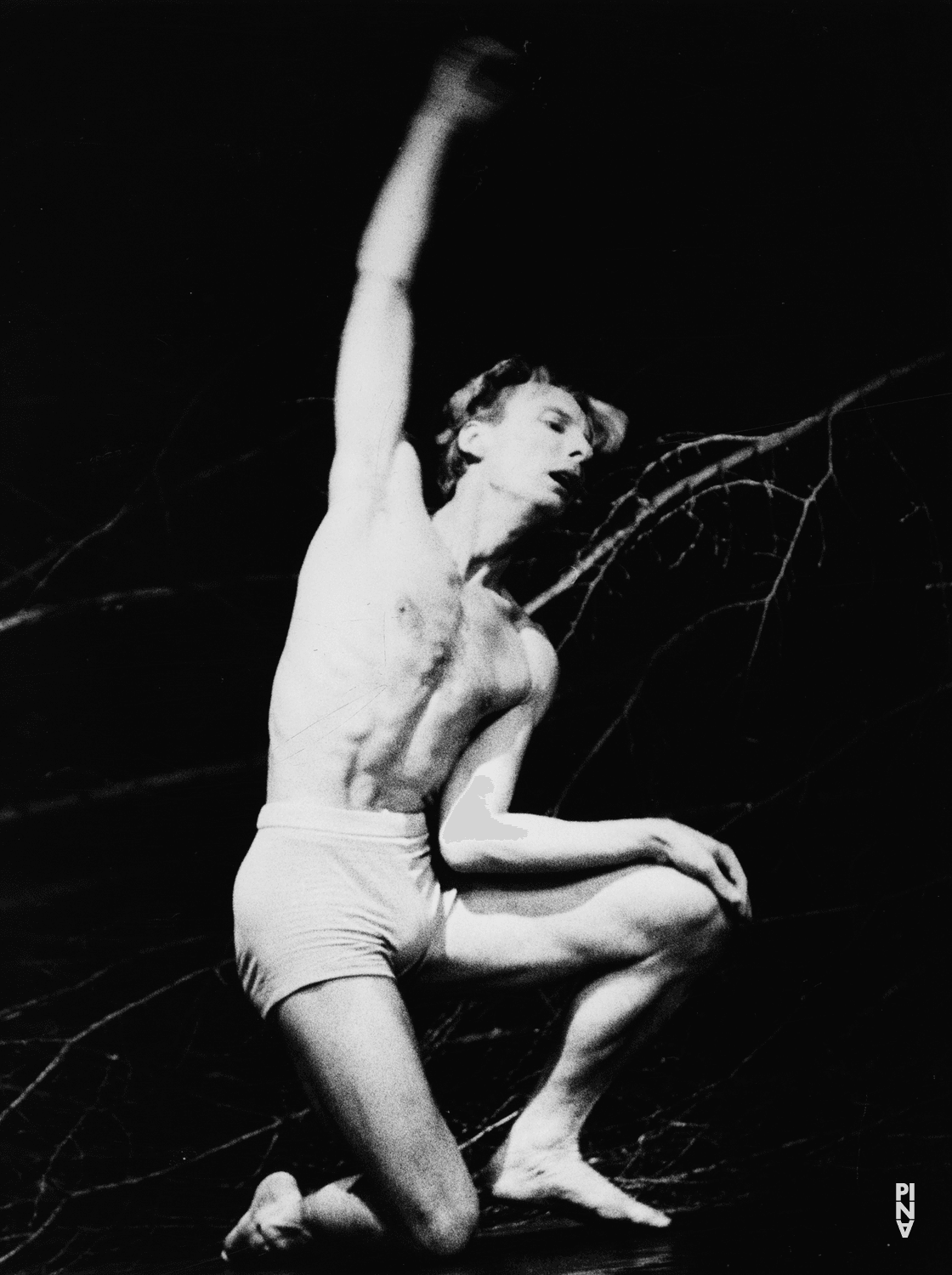 Dominique Mercy dans « Orpheus und Eurydike » de Pina Bausch