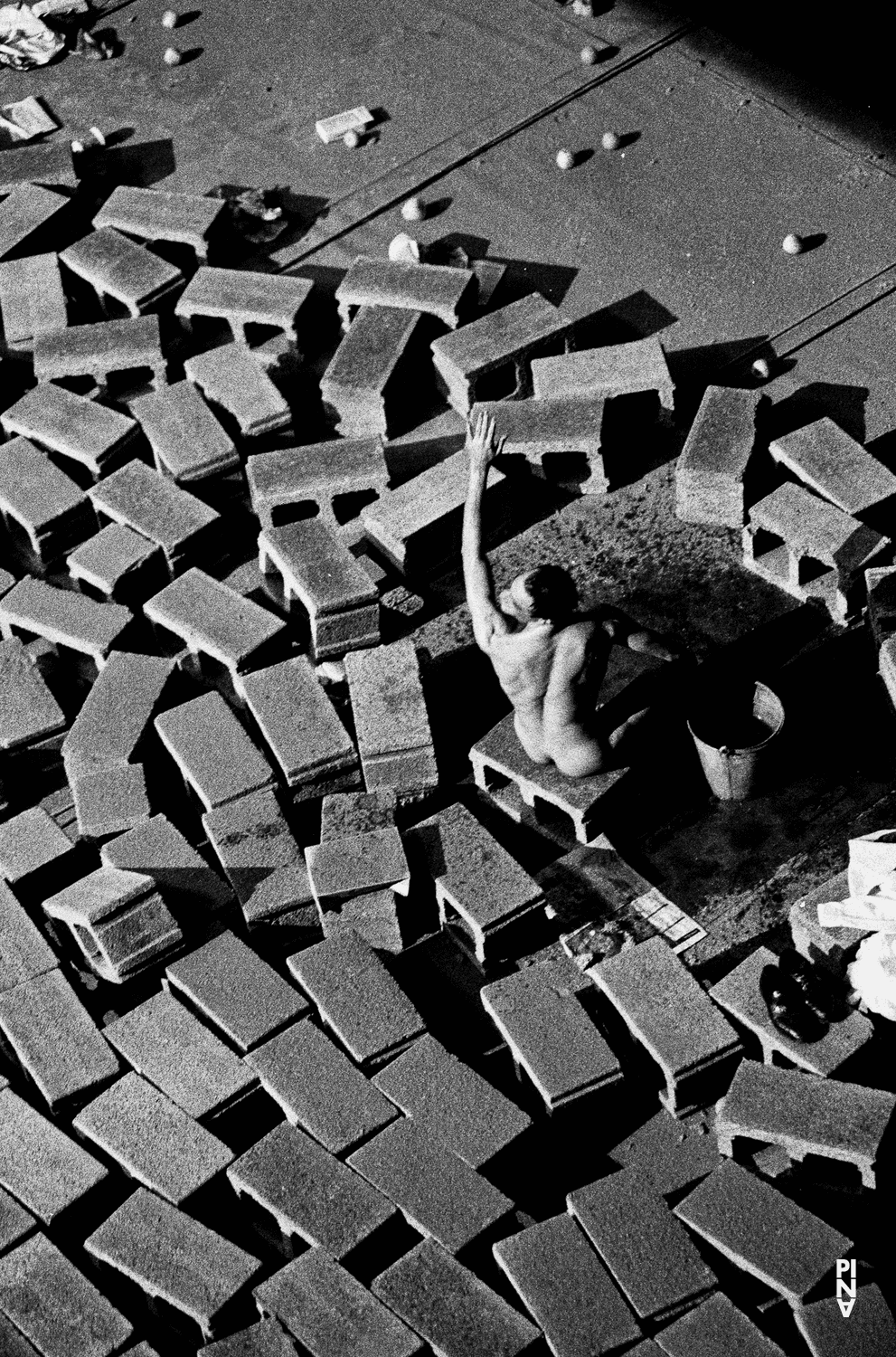 Daphnis Kokkinos in “Palermo Palermo” by Pina Bausch