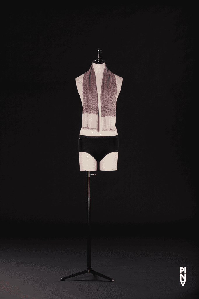 Shawl worn by Beatrice Libonati and Quincella Swyningan in “Palermo Palermo” by Pina Bausch