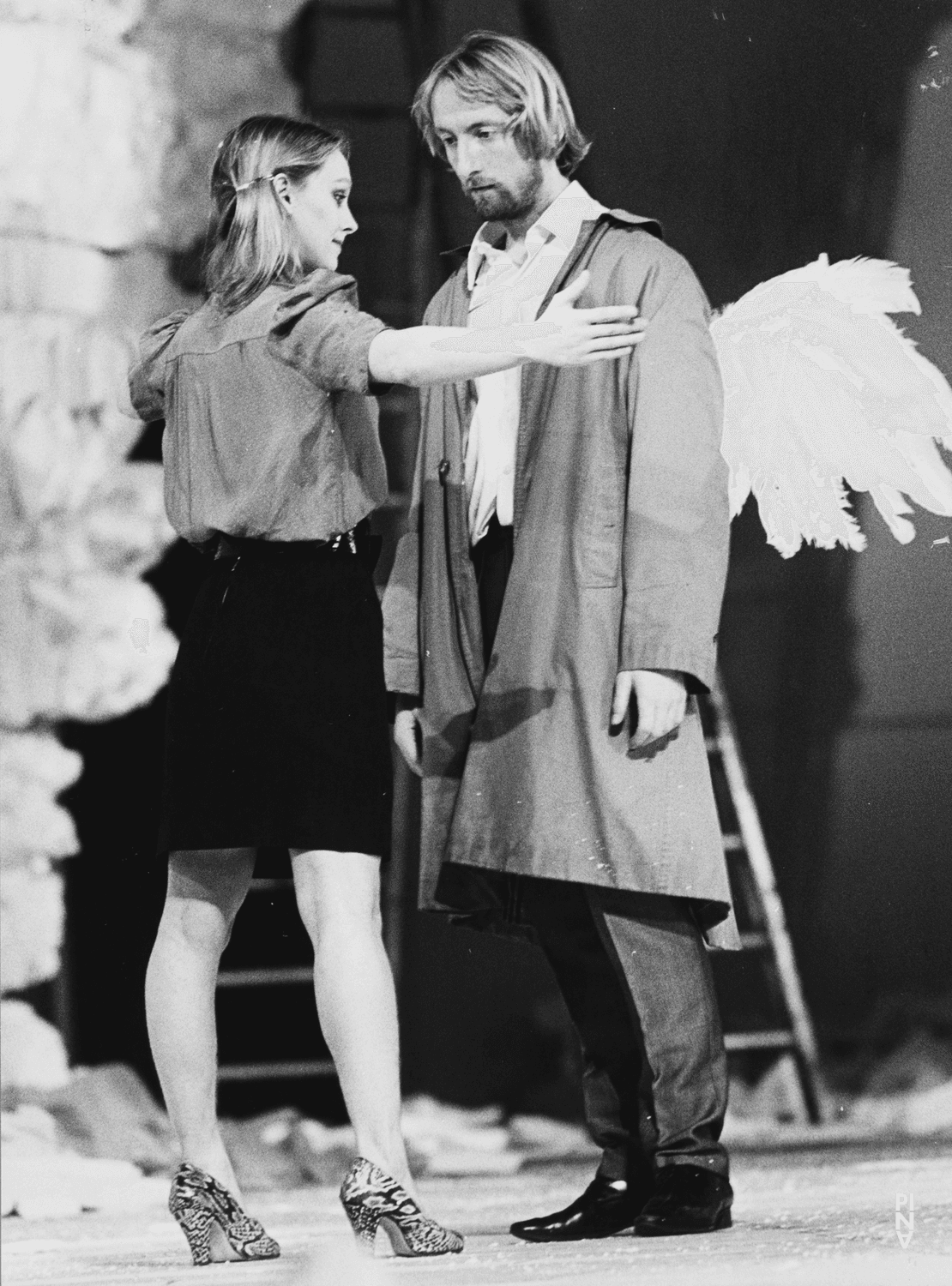 Dominique Mercy and Marlis Alt in “Renate wandert aus (Renate Emigrates)” by Pina Bausch