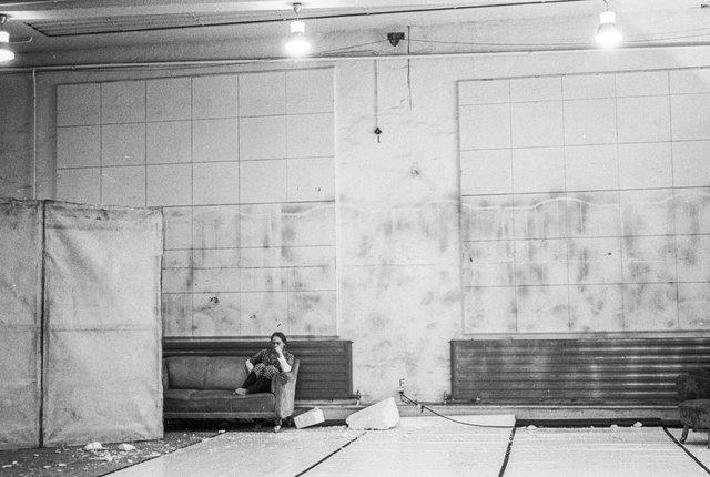 Marlis Alt in “Renate wandert aus (Renate Emigrates)” by Pina Bausch, season 1977/78