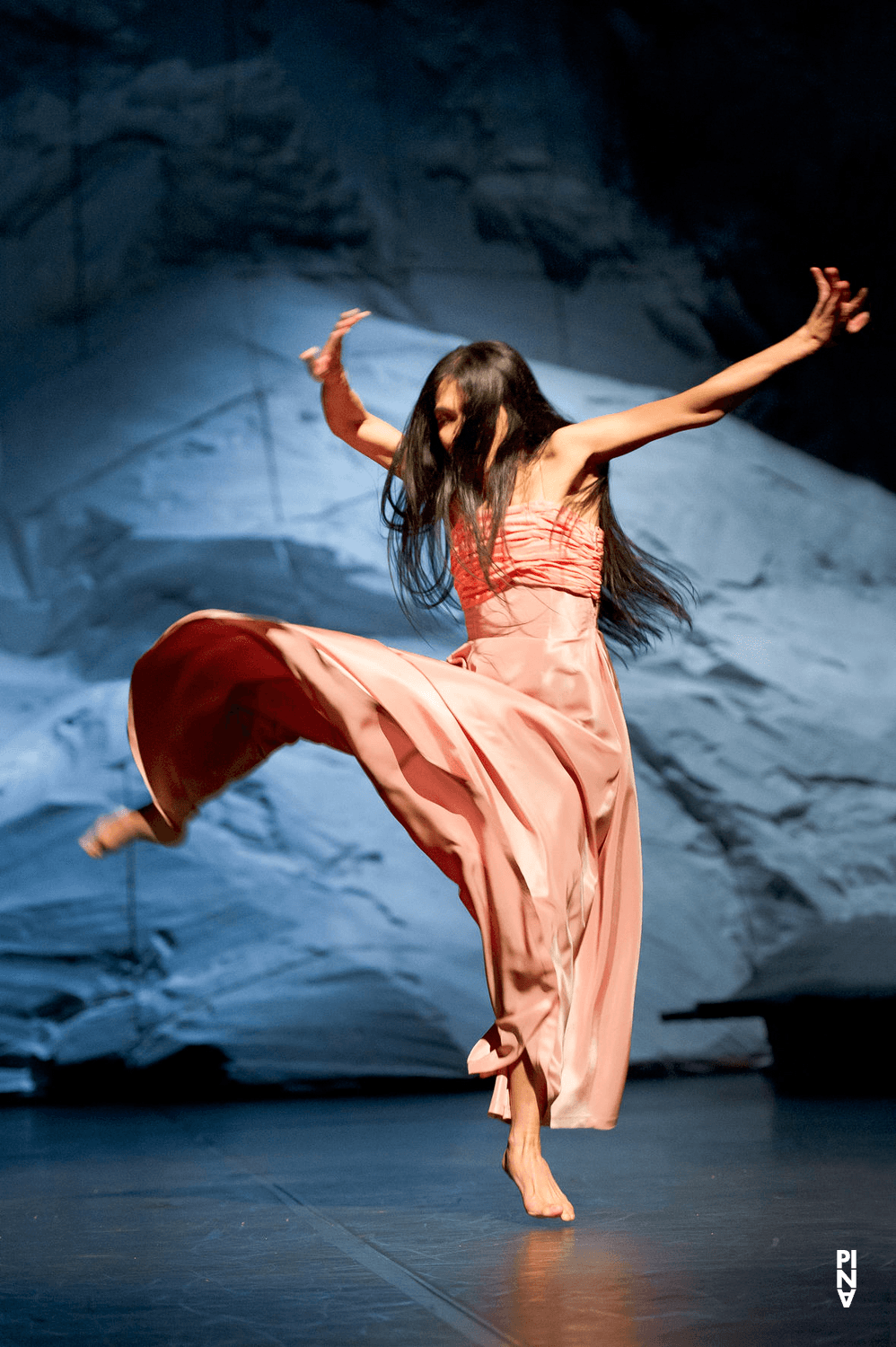 Ditta Miranda Jasjfi in “Rough Cut” by Pina Bausch with Tanztheater Wuppertal at Opernhaus Wuppertal (Germany), Jan. 31, 2013