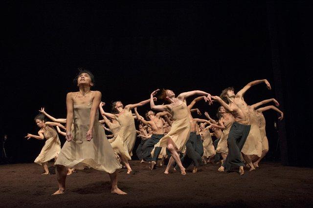 “The Rite of Spring” by Pina Bausch with Tanztheater Wuppertal at Opernhaus Wuppertal (Germany), Oct. 5, 2011