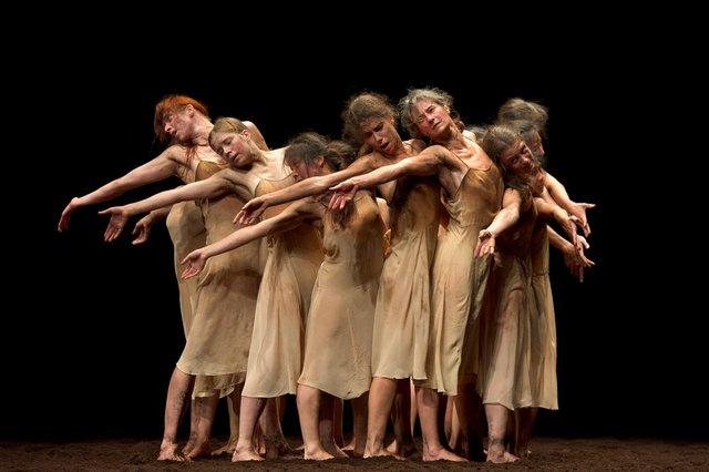 “The Rite of Spring” by Pina Bausch with Tanztheater Wuppertal at Opernhaus Wuppertal (Germany), Oct. 5, 2011