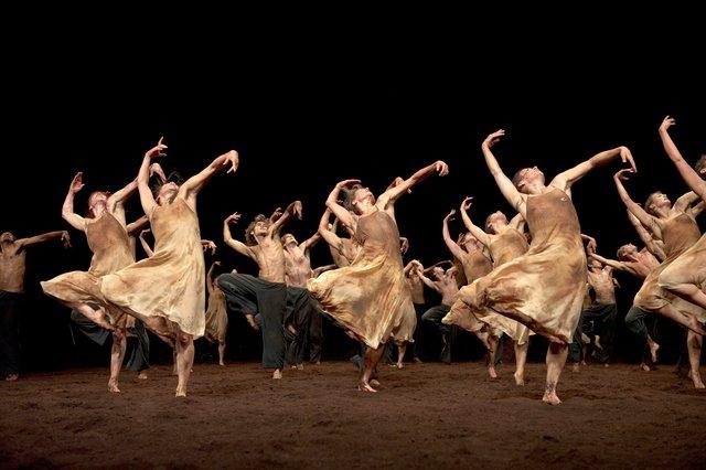 “The Rite of Spring” by Pina Bausch with Tanztheater Wuppertal at Opernhaus Wuppertal (Germany), Oct. 5, 2011