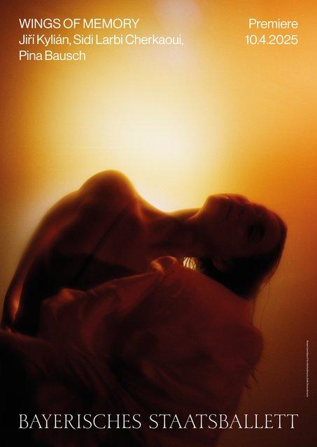 Affiche de « Le Sacre du printemps » de Pina Bausch à Munich, 10 avril 2025