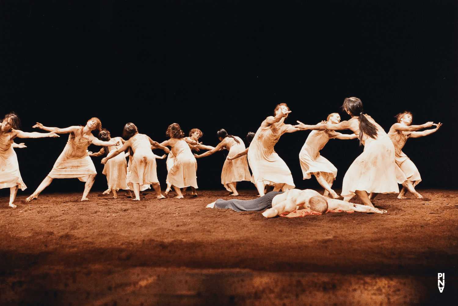 Andrey Berezin and Julie Anne Stanzak in “The Rite of Spring” by Pina Bausch