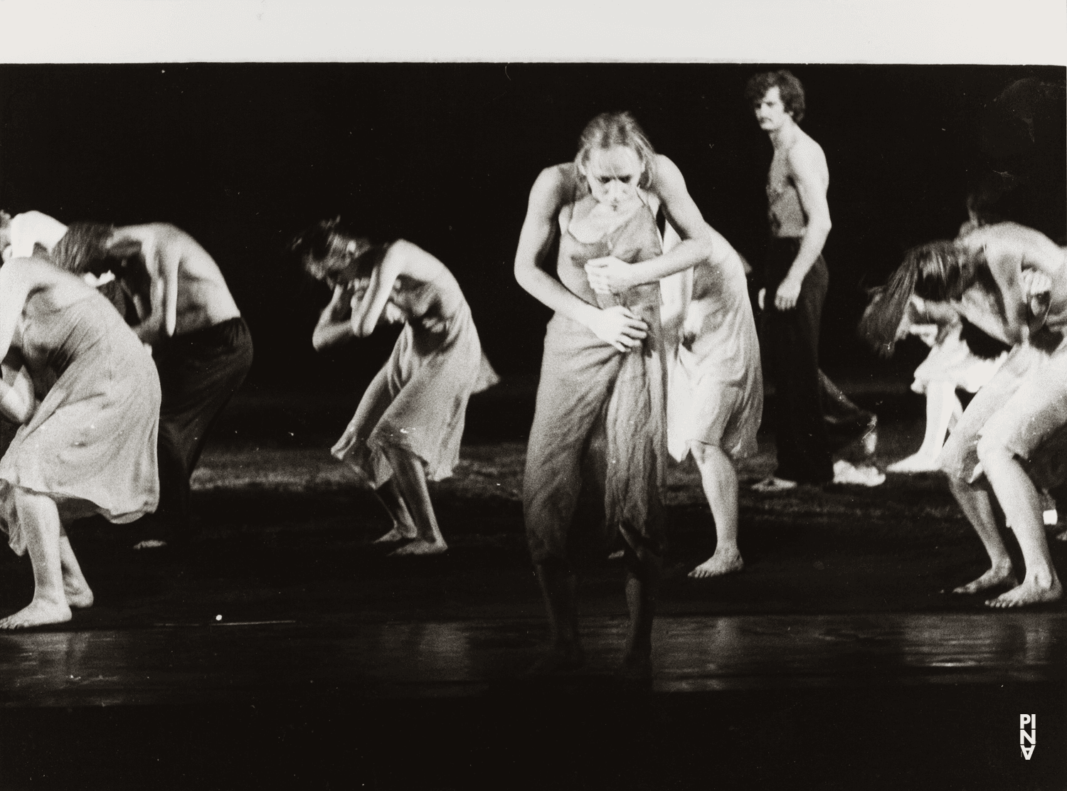 Marlis Alt and Jan Minařík in “The Rite of Spring” by Pina Bausch