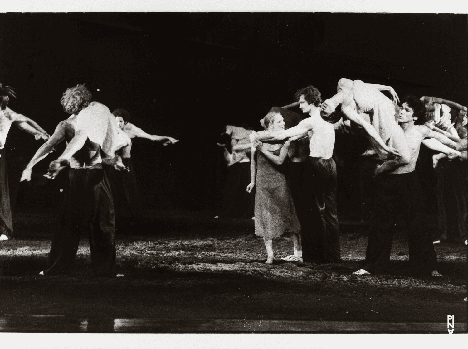 Photo de « Le Sacre du printemps » de Pina Bausch