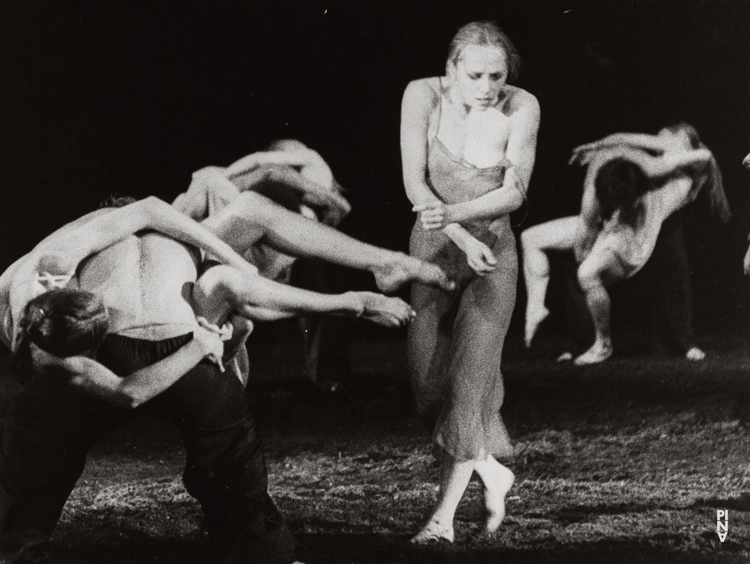 Marlis Alt and Michael Diekamp in “The Rite of Spring” by Pina Bausch