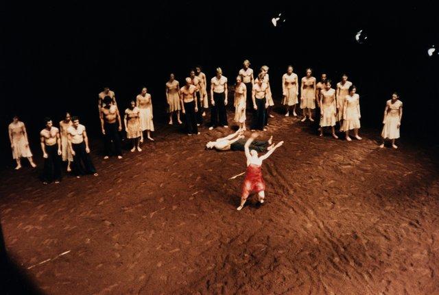 „Das Frühlingsopfer“ von Pina Bausch in der BAM New York, Spielzeit 1983/84