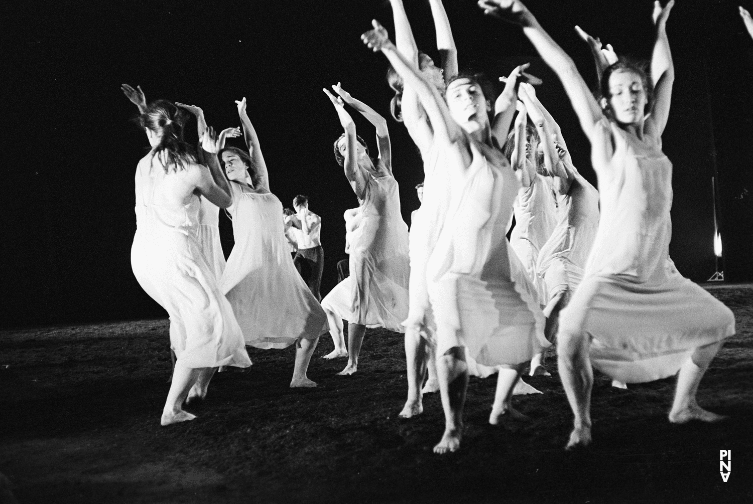 Vivienne Newport, Beatrice Libonati and Mari Di Lena in “Le Sacre du printemps / Das Frühlingsopfer” by Pit Weyrich, season 1978/79