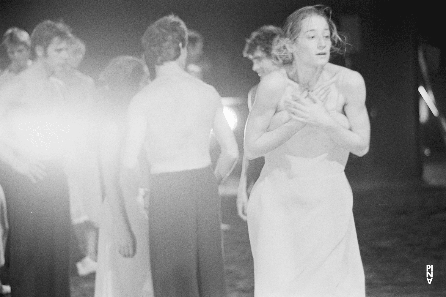 Dana Sapiro und Ed Kortlandt in „Das Frühlingsopfer“ von Pina Bausch, Spielzeit 1978/79