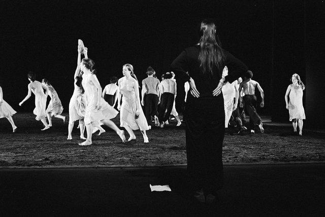 « Le Sacre du printemps » de Pina Bausch à Studio Hamburg, saison 1978/79