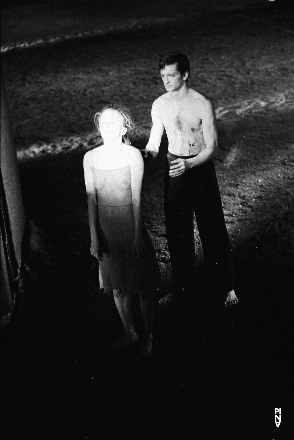 Monika Sagon and Jan Minařík in “The Rite of Spring” by Pina Bausch