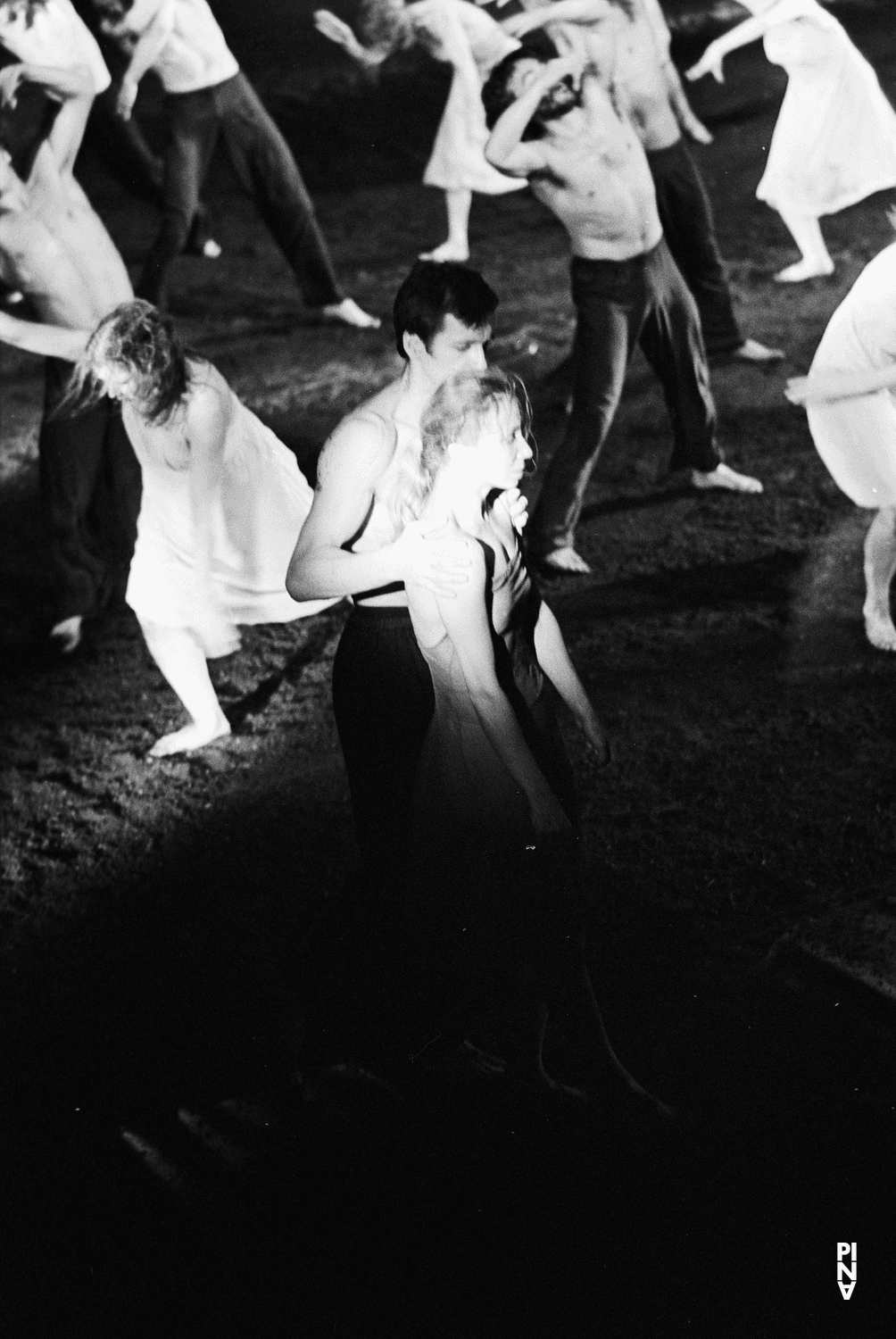 Monika Sagon and Jan Minařík in “The Rite of Spring” by Pina Bausch