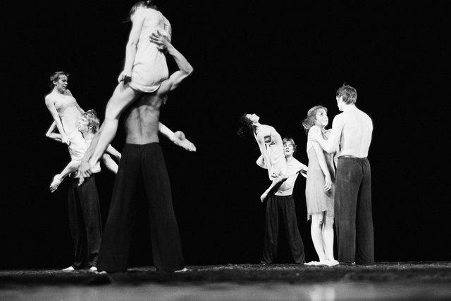 “The Rite of Spring” by Pina Bausch at FORUM Leverkusen, season 1978/79