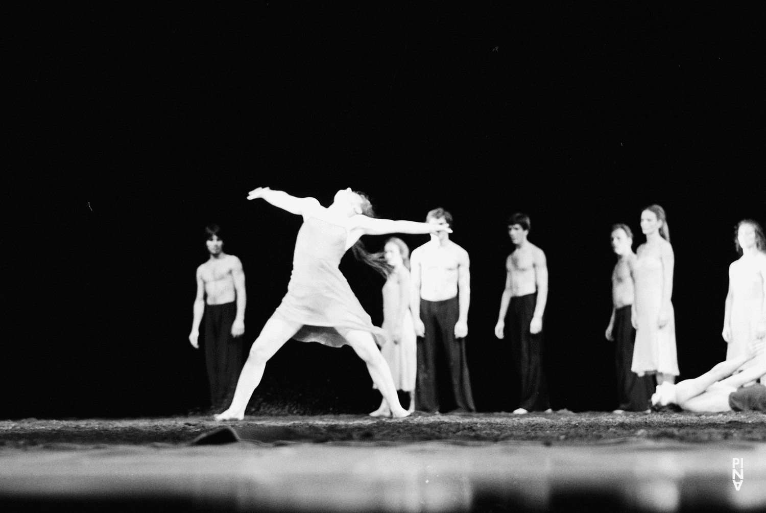 “The Rite of Spring” by Pina Bausch at FORUM Leverkusen, season 1978/79