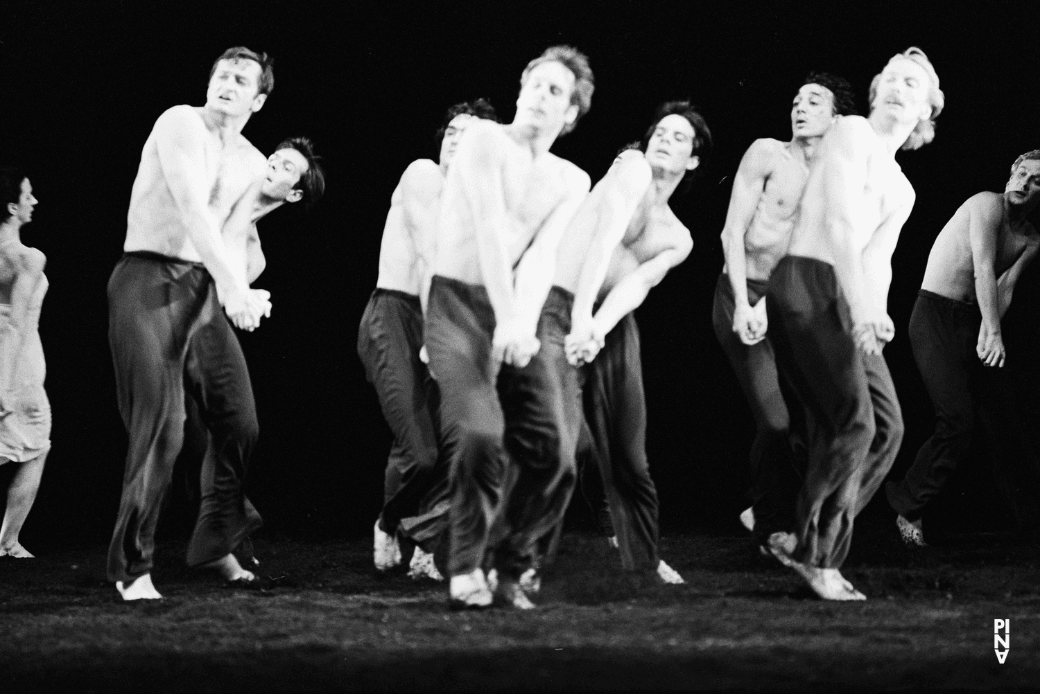 “The Rite of Spring” by Pina Bausch at Opernhaus Wuppertal, season 1981/82