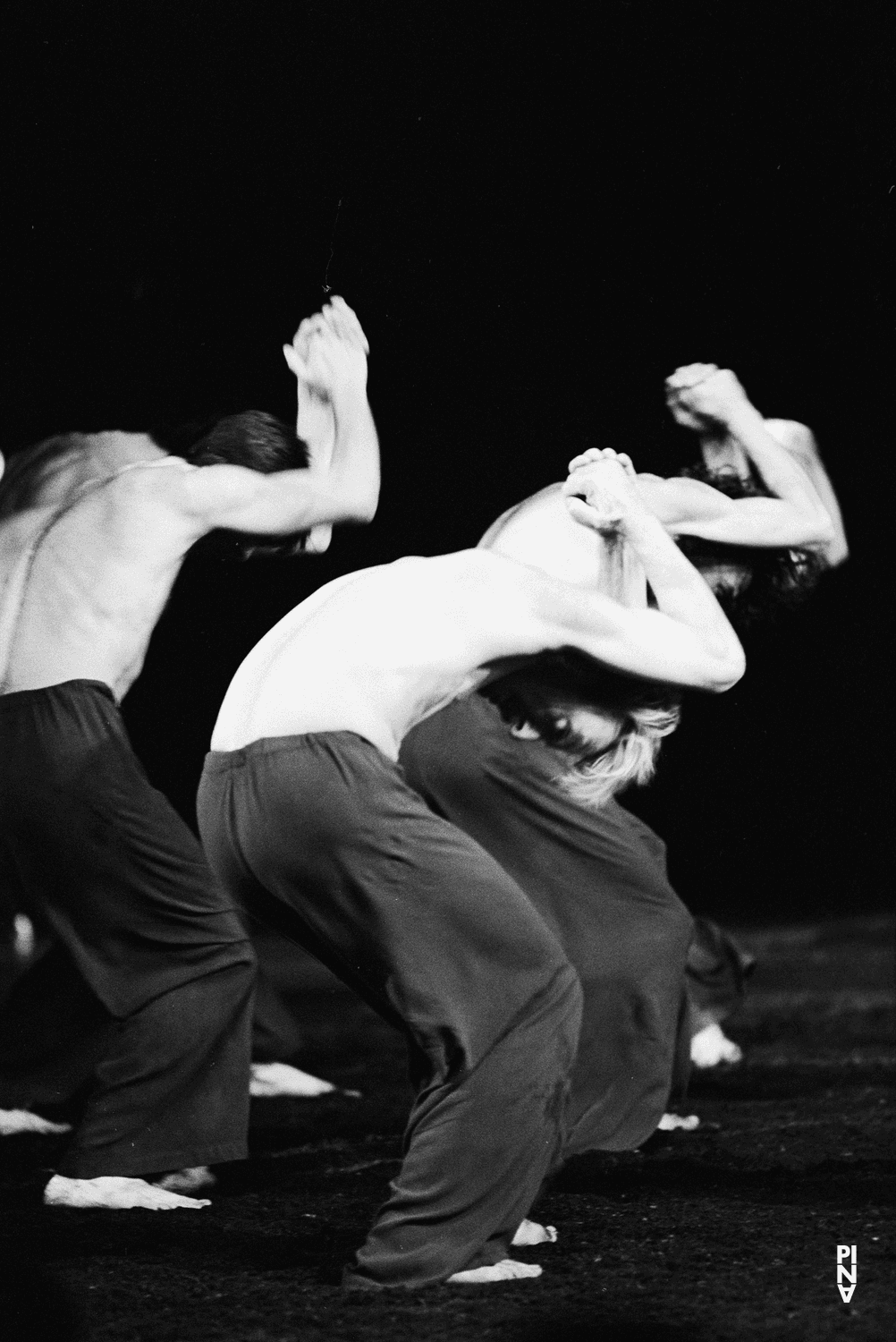 Dominique Mercy in “The Rite of Spring” by Pina Bausch at Opernhaus Wuppertal, season 1981/82