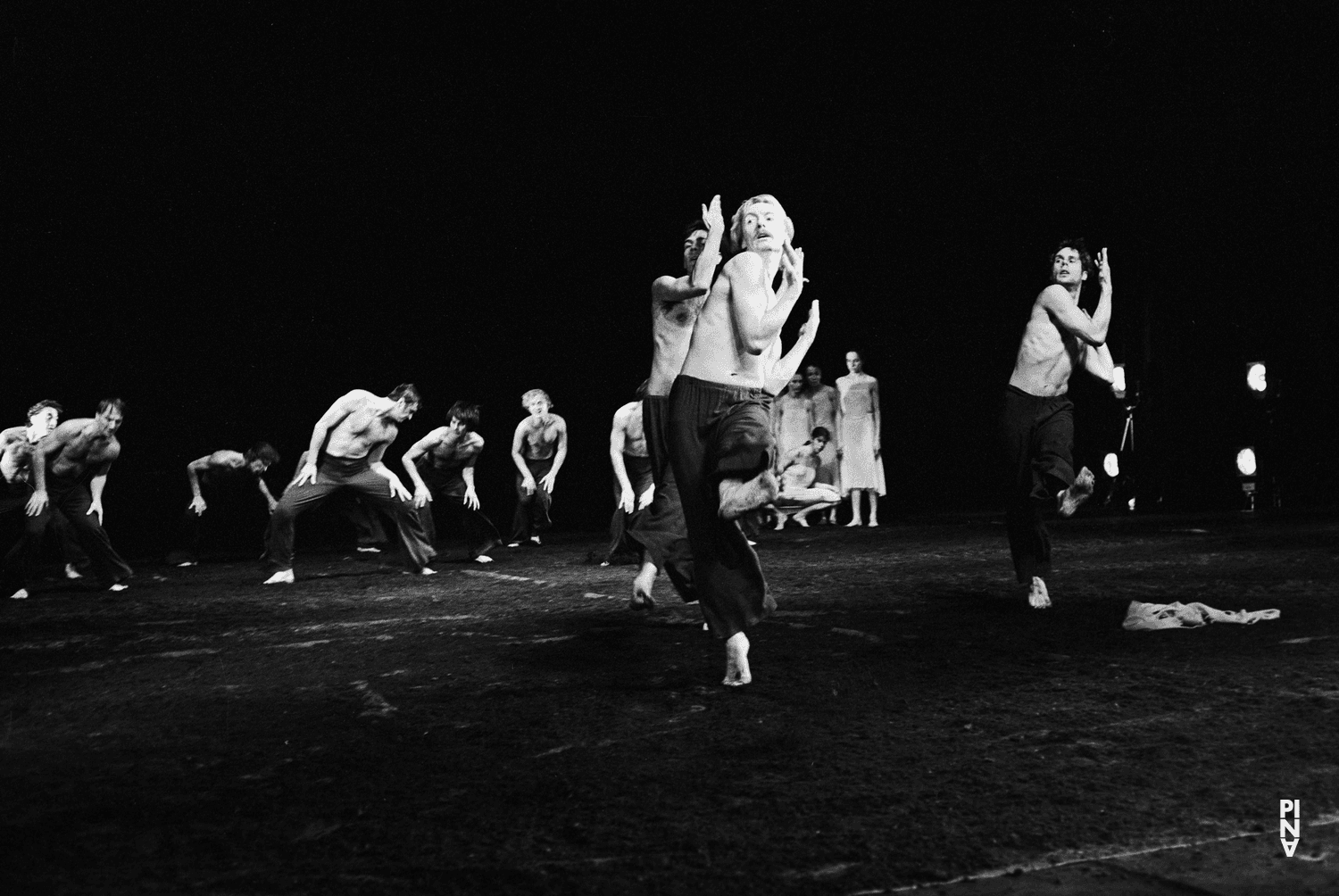 “The Rite of Spring” by Pina Bausch at Opernhaus Wuppertal, season 1981/82