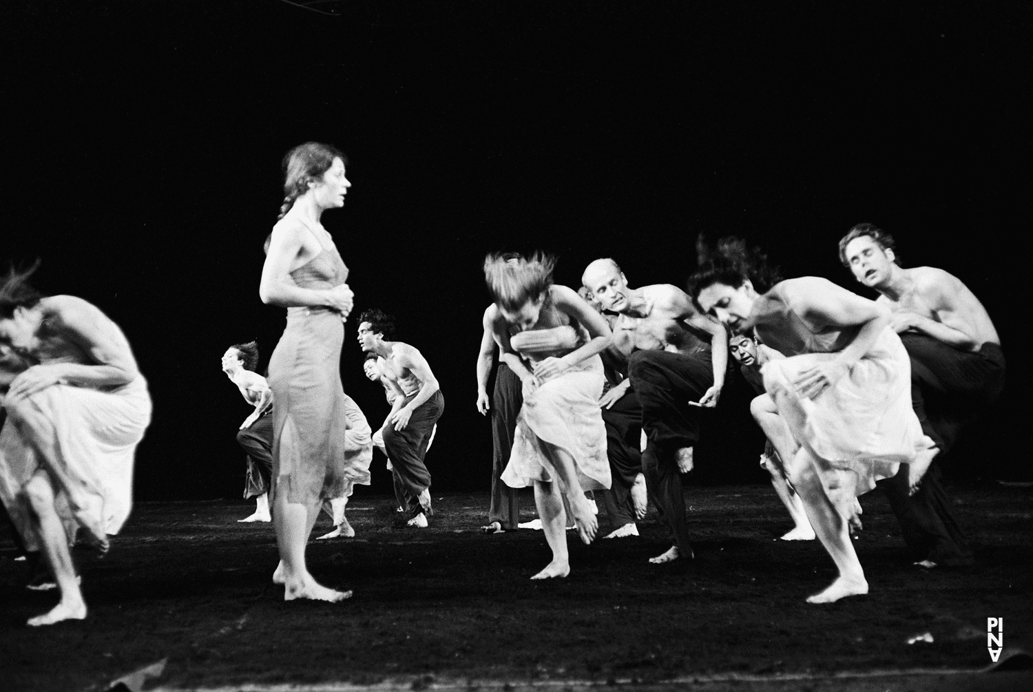 “The Rite of Spring” by Pina Bausch at Opernhaus Wuppertal, season 1981/82