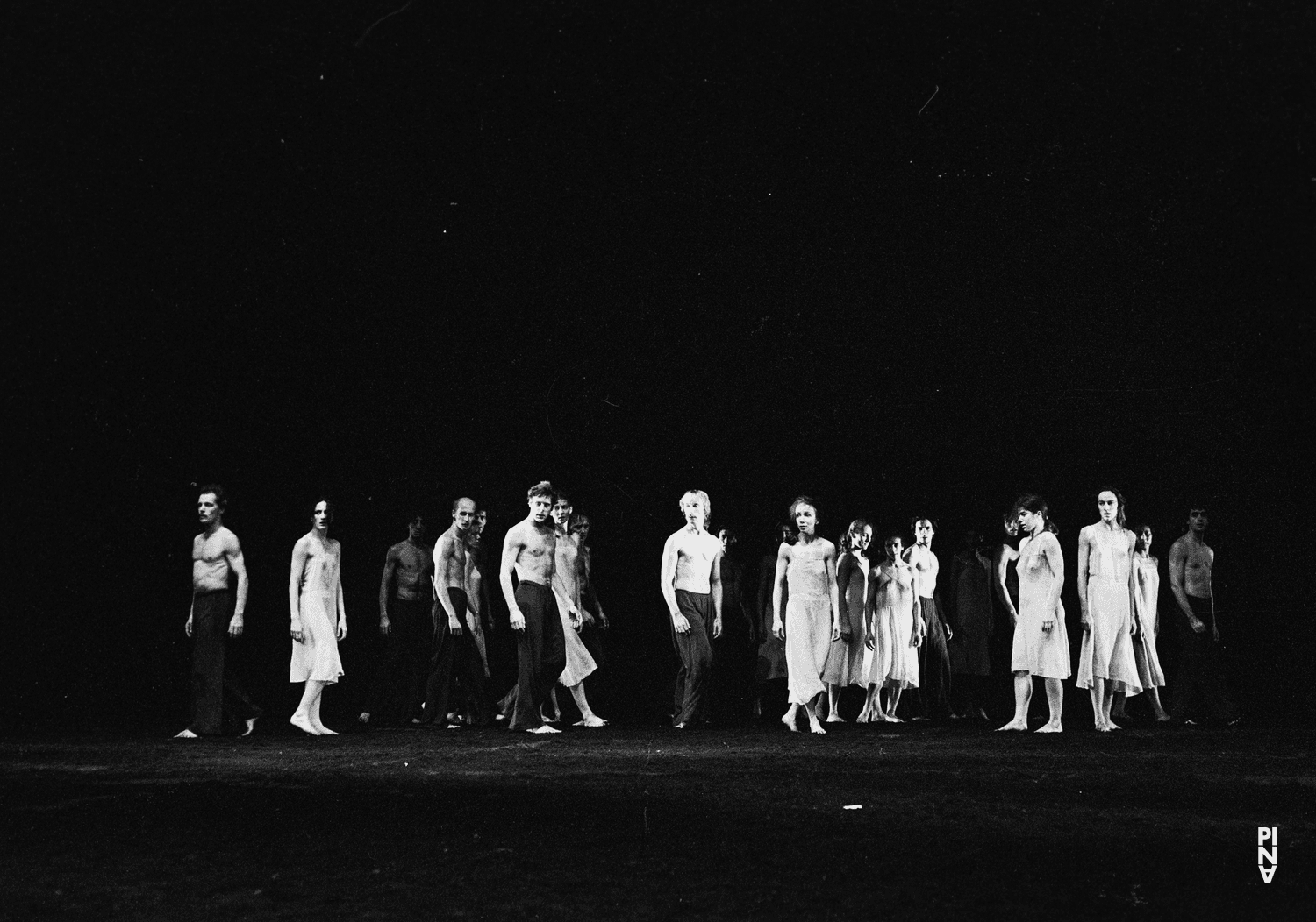 “The Rite of Spring” by Pina Bausch at Opernhaus Wuppertal, season 1981/82