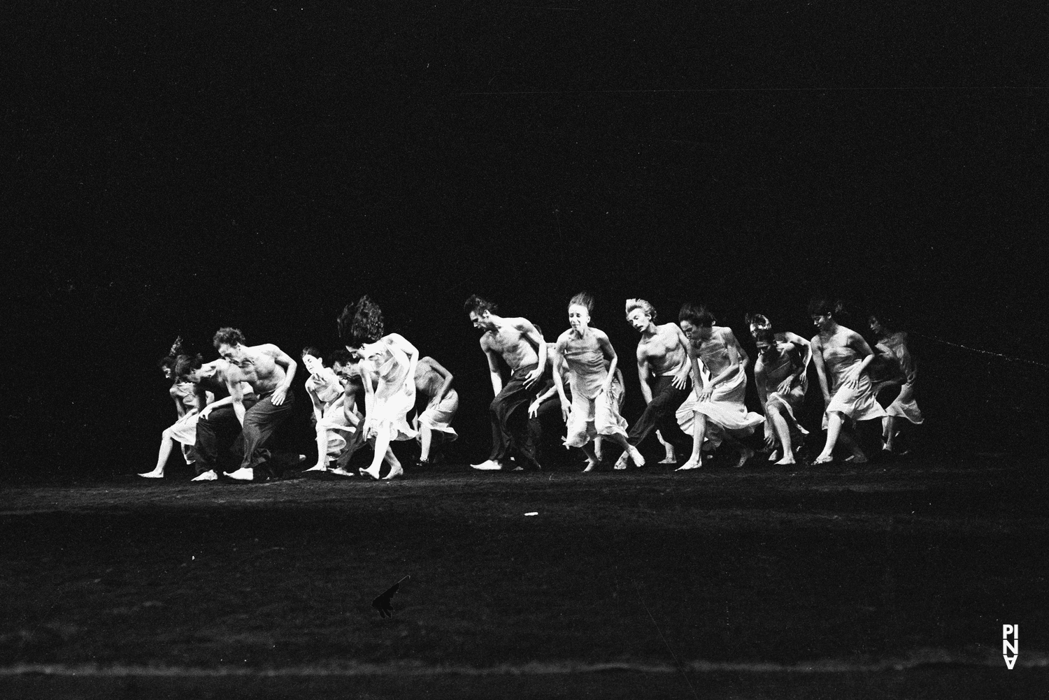 “The Rite of Spring” by Pina Bausch at Opernhaus Wuppertal, season 1981/82