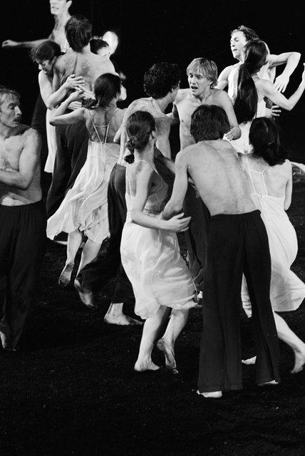 “The Rite of Spring” by Pina Bausch at Opernhaus Wuppertal, season 1981/82