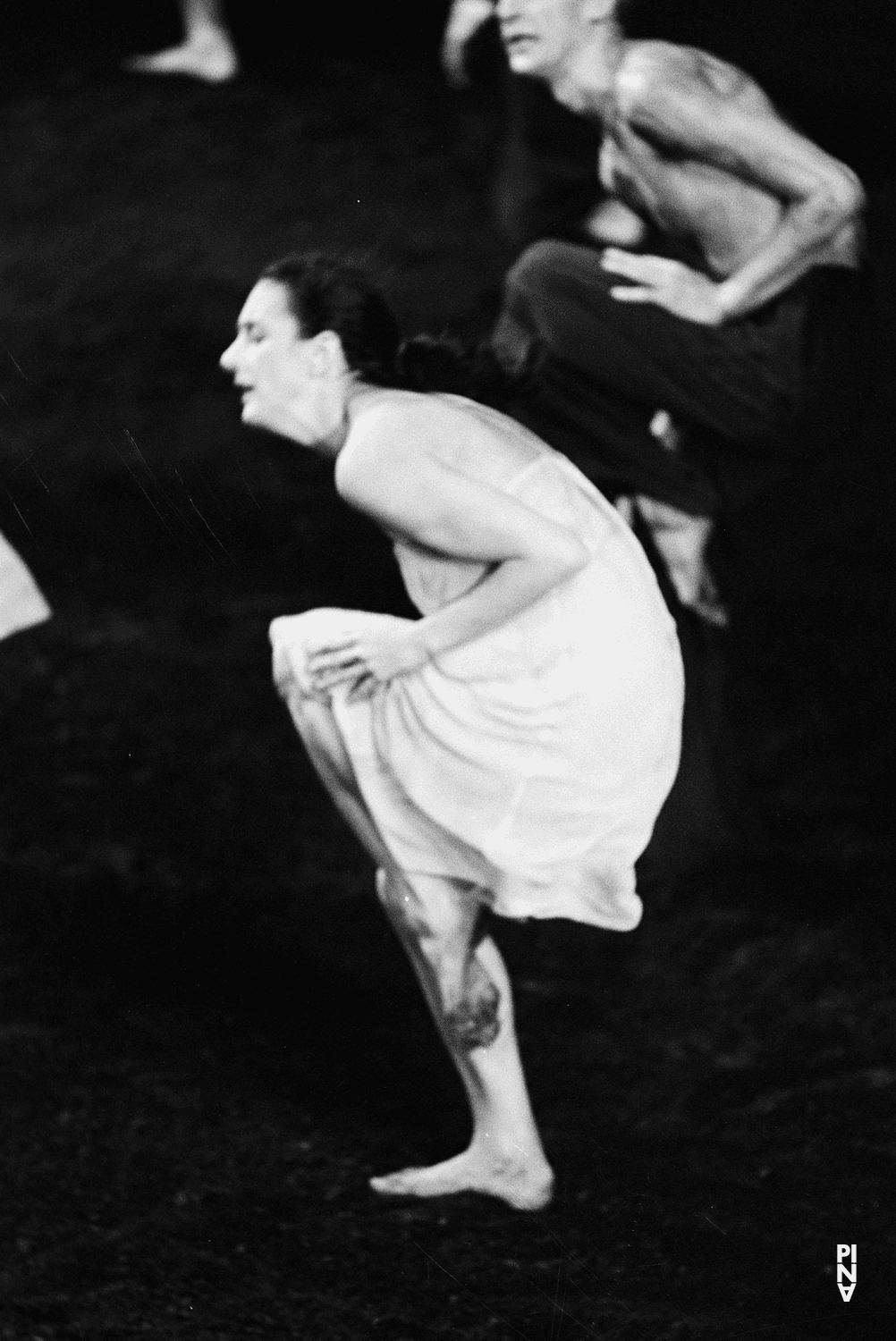 Meryl Tankard in „Das Frühlingsopfer“ von Pina Bausch im Opernhaus Wuppertal, Spielzeit 1981/82