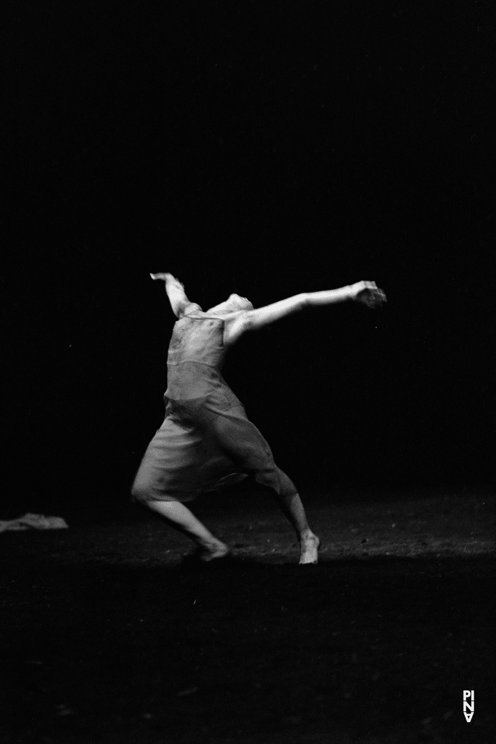 Josephine Ann Endicott in “The Rite of Spring” by Pina Bausch at Opernhaus Wuppertal, season 1983/84