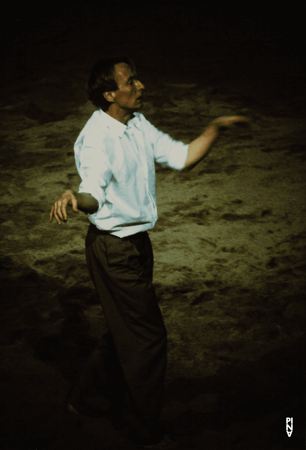 Dominique Mercy in “Das Stück mit dem Schiff (The Piece with the Ship)” by Pina Bausch