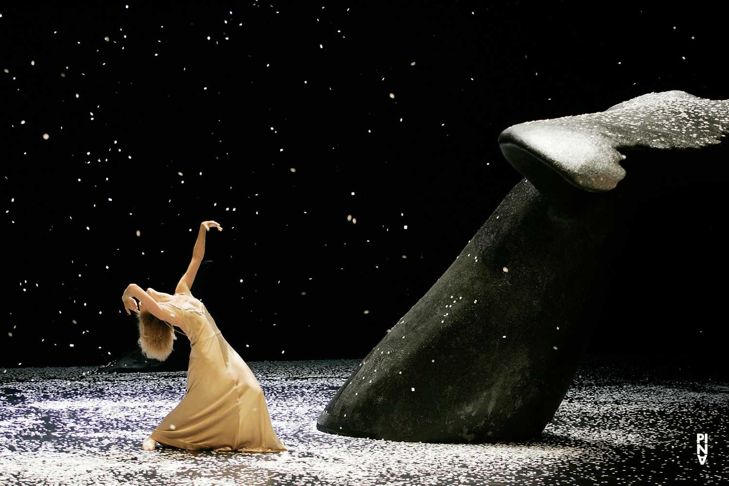 Julie Shanahan in “Ten Chi” by Pina Bausch with Tanztheater Wuppertal at Théâtre de la Ville Paris (France), May 2, 2005
