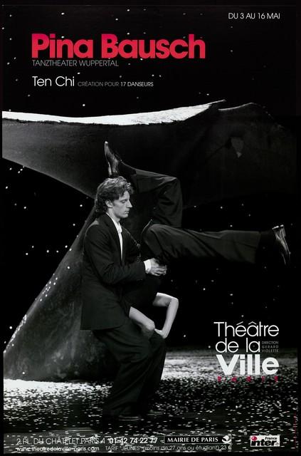 Plakat zu „Ten Chi“ von Pina Bausch in Paris, 03.05.2005–16.05.2005