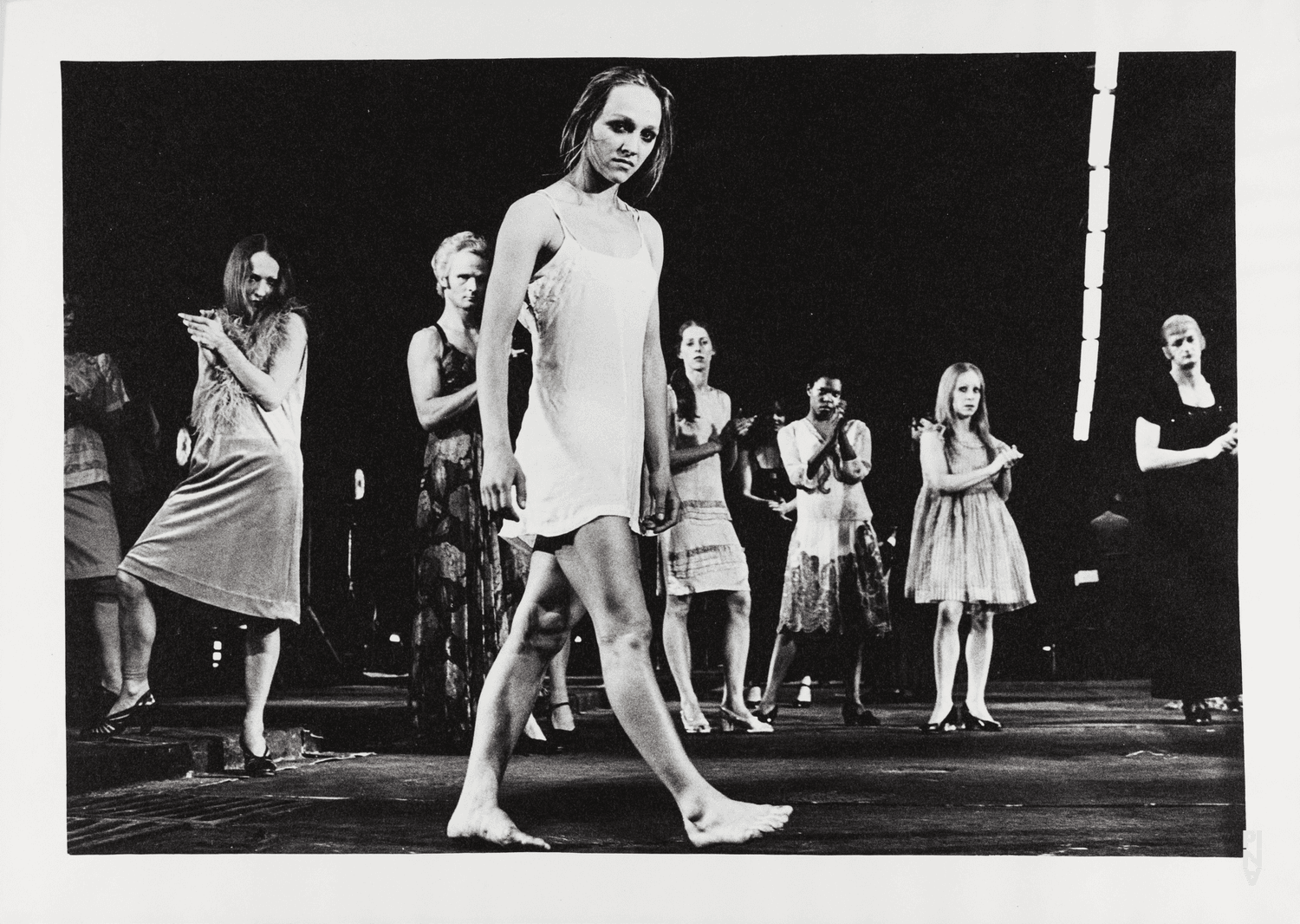 „Die sieben Todsünden“ von Pina Bausch im Opernhaus Wuppertal, Spielzeit 1975/76