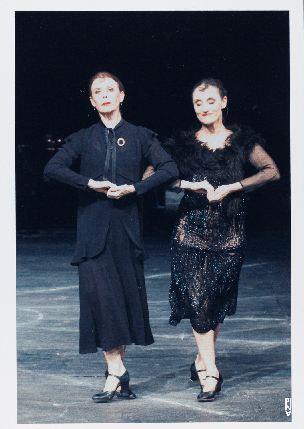 Josephine Ann Endicott and Nazareth Panadero in “The Seven Deadly Sins” by Pina Bausch