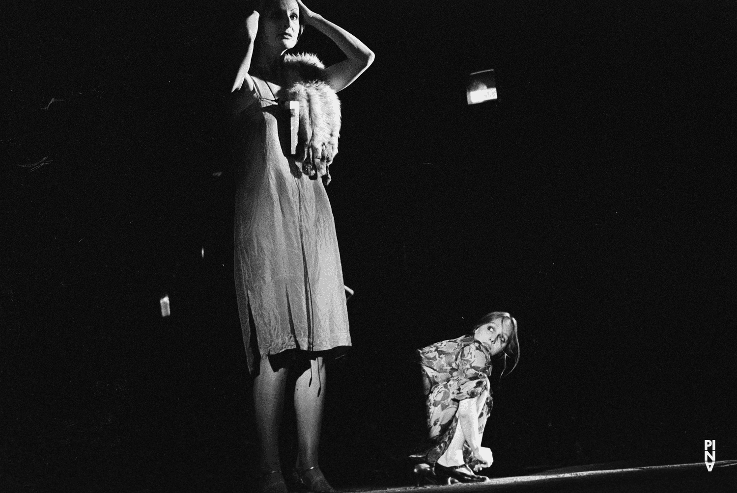 Karin Rasenack and Marlis Alt in “The Seven Deadly Sins” by Pina Bausch