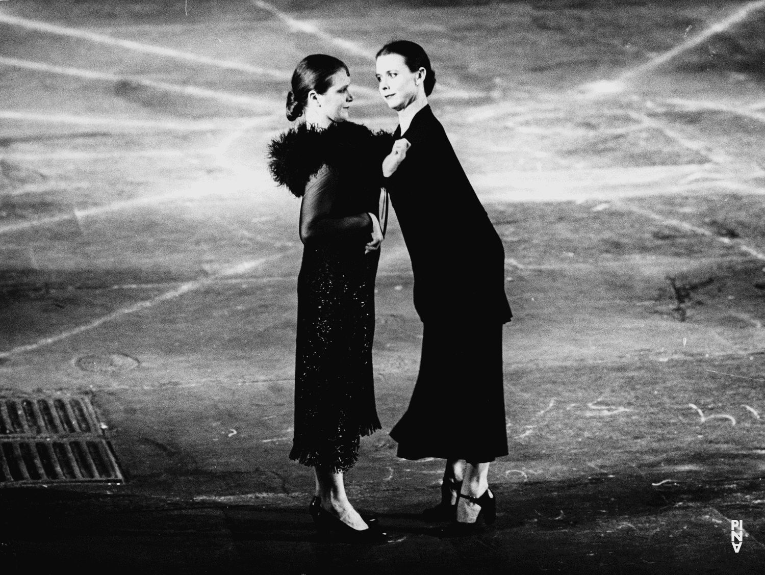 Dominique Duszynski and Josephine Ann Endicott in “The Seven Deadly Sins” by Pina Bausch