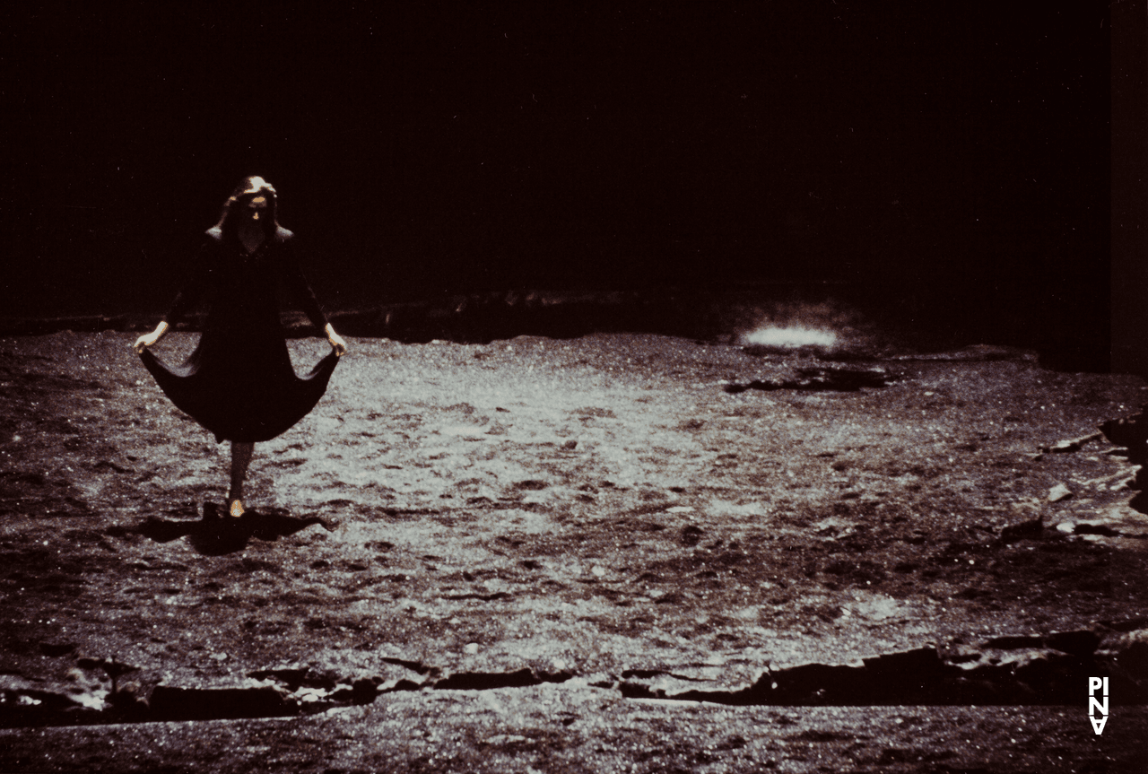 Julie Anne Stanzak in “Ein Trauerspiel” by Pina Bausch at Schauspielhaus Wuppertal, season 1993/94