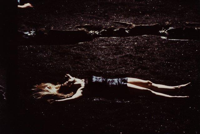 Barbara Kaufmann in „Ein Trauerspiel“ von Pina Bausch im Schauspielhaus Wuppertal, Spielzeit 1993/94