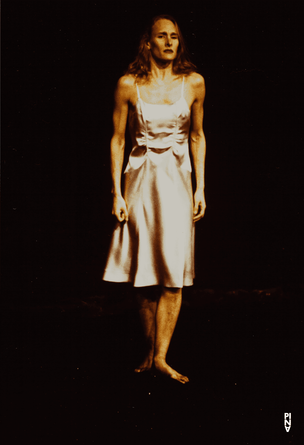 Julie Shanahan in “Ein Trauerspiel” by Pina Bausch at Schauspielhaus Wuppertal, season 1993/94