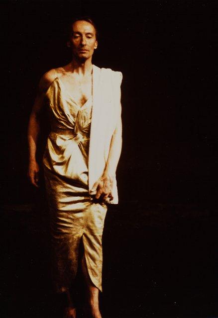 Dominique Mercy in “Ein Trauerspiel” by Pina Bausch at Schauspielhaus Wuppertal, season 1993/94