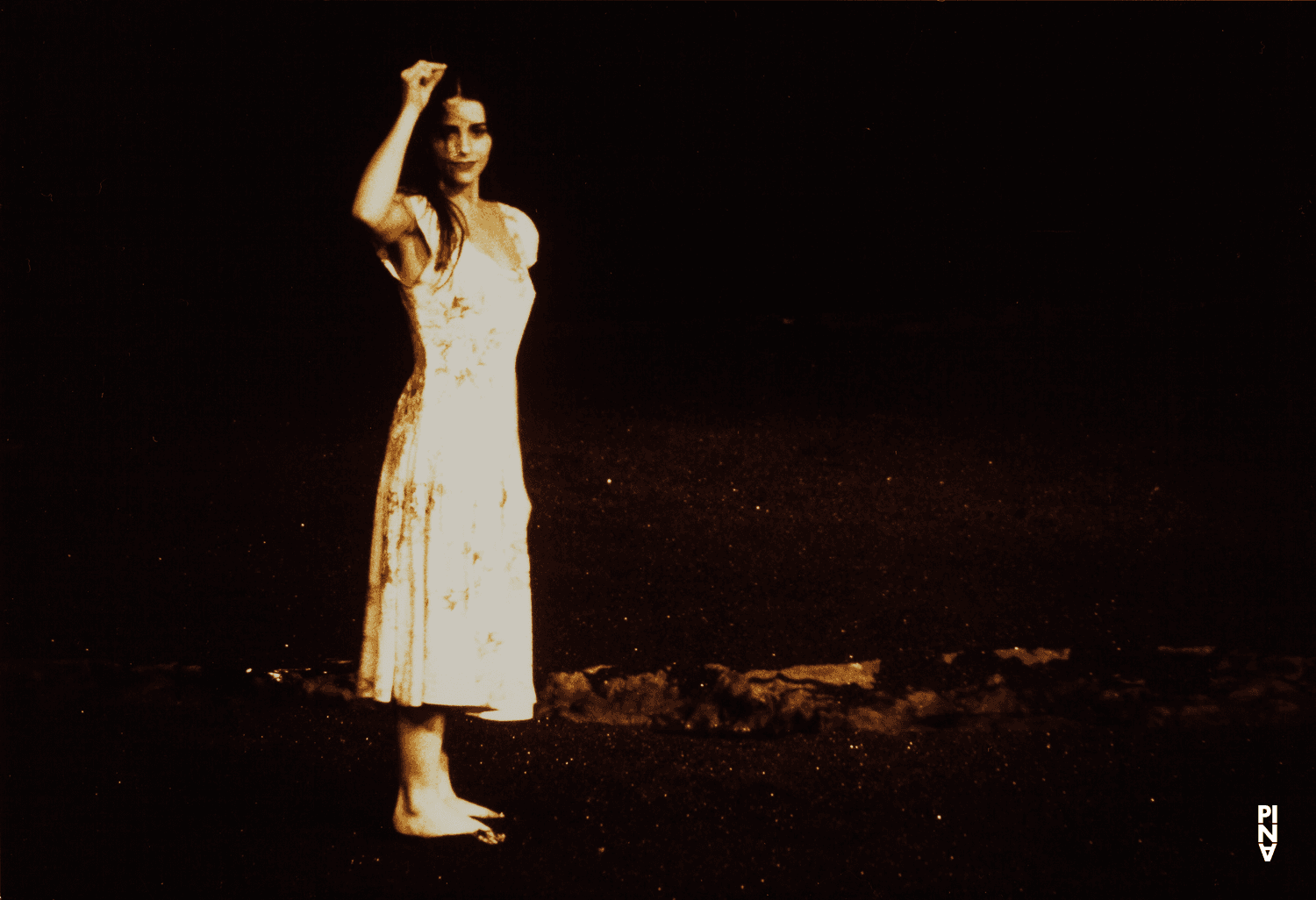 Marigia Maggipinto in „Ein Trauerspiel“ von Pina Bausch im Schauspielhaus Wuppertal, Spielzeit 1993/94