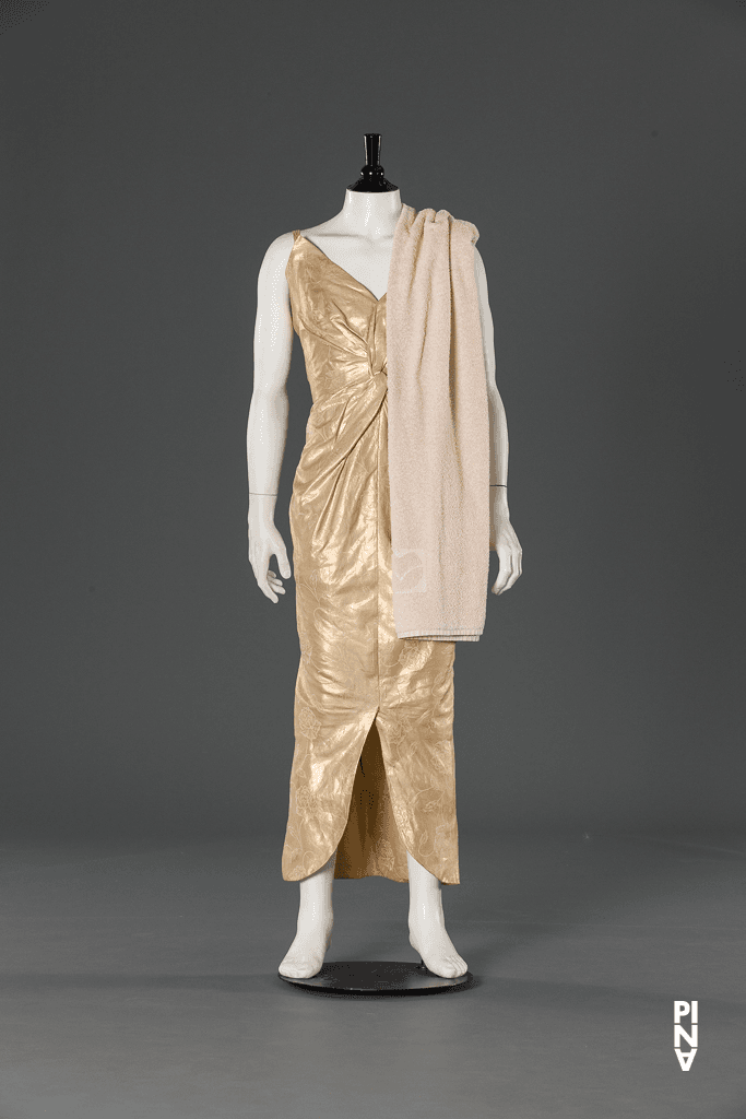 Langes Kleid, getragen in „Ein Trauerspiel“ von Pina Bausch