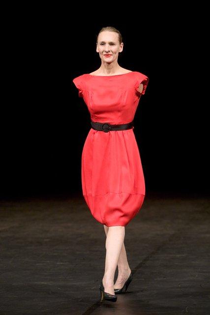 Julie Shanahan in “Viktor” by Pina Bausch with Tanztheater Wuppertal at Opernhaus Wuppertal (Germany), May 19, 2010