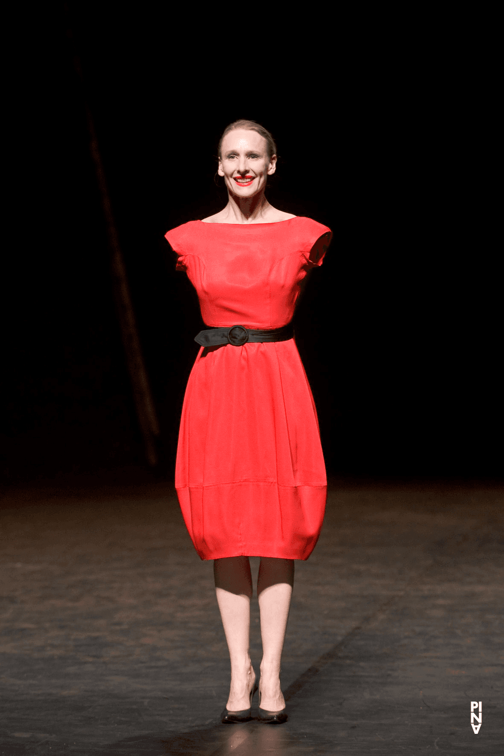 Julie Shanahan in “Viktor” by Pina Bausch with Tanztheater Wuppertal at Opernhaus Wuppertal (Germany), May 19, 2010